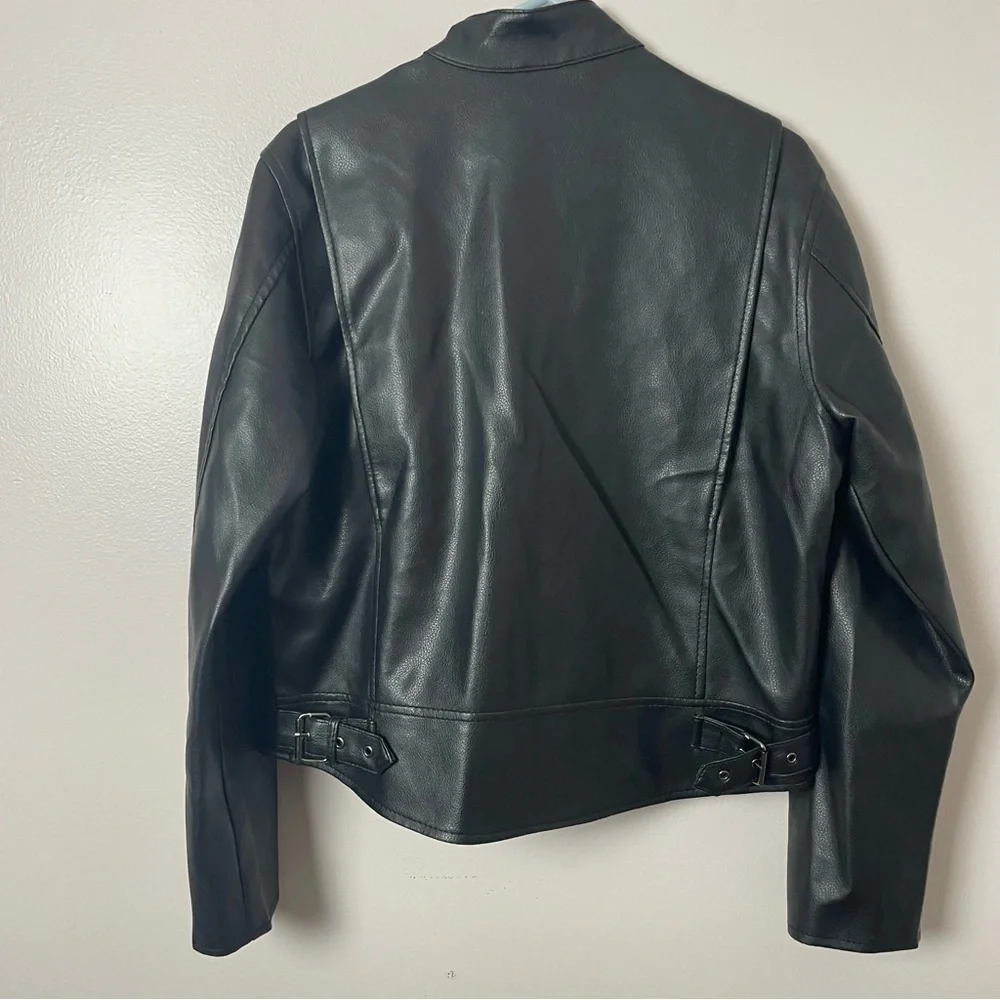 Casual Outfitters Moto Jacket - Black - Size Small - New With Tags